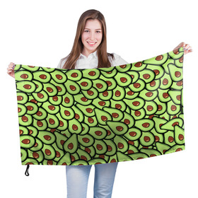 Флаг 3D с принтом АВОКАДО в Курске, 100% полиэстер | плотность ткани — 95 г/м2, размер — 67 х 109 см. Принт наносится с одной стороны | avocado | food | fruit | vegan | vegetarian | авокадо | веган | вегетарианство | еда | фрукты