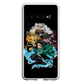 Чехол для Samsung Galaxy S10 с принтом KIMETSU NO YAIBA в Курске, Силикон | Область печати: задняя сторона чехла, без боковых панелей | demon slayer | demon slayer: kimetsu no yaiba | kimetsu | kimetsu no yaiba | nezuko | shinobu | slayer | tanjiro | клинок рассекающий демонов | незуко | танджиро | шинобу кочо