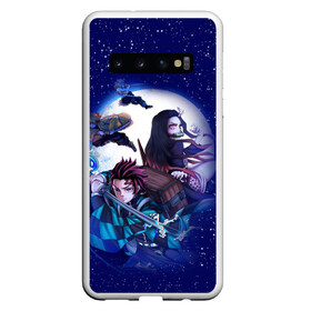 Чехол для Samsung Galaxy S10 с принтом KIMETSU NO YAIBA в Курске, Силикон | Область печати: задняя сторона чехла, без боковых панелей | demon slayer | demon slayer: kimetsu no yaiba | kimetsu | kimetsu no yaiba | nezuko | shinobu | slayer | tanjiro | клинок рассекающий демонов | незуко | танджиро | шинобу кочо