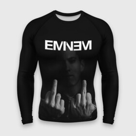 Мужской рашгард 3D с принтом EMINEM | ЭМИНЕМ (Z) в Курске,  |  | Тематика изображения на принте: america | eminem | rap | slim shady | usa | америка | зарубежный реп | реп | сша | эминем