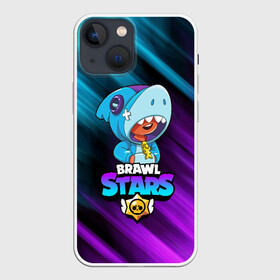 Чехол для iPhone 13 mini с принтом BRAWL STARS LEON SHARK в Курске,  |  | 8 bit | 8 бит | bibi | brawl stars | crow | el brown | leon | leon shark | max | mr.p | sally leon | shark | stars | virus | werewolf | акула | биби | вирус | ворон | леон | оборотень | пингвин