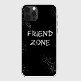 Чехол для iPhone 12 Pro Max с принтом FRIEND ZONE в Курске, Силикон |  | friend | zone | белая | девушка | девушке | другу | друзья | звезды | зона | любимой | люблю | минимализм | надпись | не | отношения | парень | парню | подарок | подруге | подружке | просто | только | френд