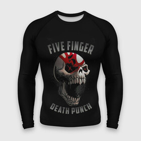 Мужской рашгард 3D с принтом Five Finger Death Punch в Курске,  |  | Тематика изображения на принте: 5fdp | death | ffdp | finger | five | five finger death punch | punch | грув метал