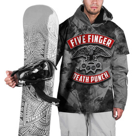 Накидка на куртку 3D с принтом Five Finger Death Punch в Курске, 100% полиэстер |  | Тематика изображения на принте: 5fdp | death | ffdp | finger | five | five finger death punch | punch | грув метал
