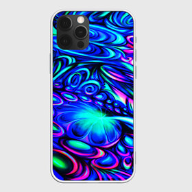 Чехол для iPhone 12 Pro Max с принтом PSY NEON в Курске, Силикон |  | Тематика изображения на принте: abstract | abstraction | color | fractal | geometry | paitnt | polygon | polygonal | psy | абстракция | геометрия | краски | неоновые | полигоны | психоделика | фрактал