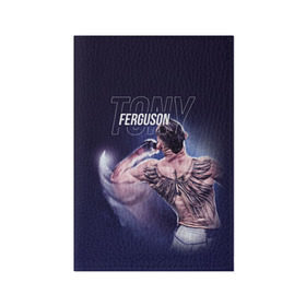 Обложка для паспорта матовая кожа с принтом Tony Ferguson в Курске, натуральная матовая кожа | размер 19,3 х 13,7 см; прозрачные пластиковые крепления | Тематика изображения на принте: el cucuy | ferguson | mma | ssru | tony ferguson | мма | тони фергюсон | фергюсон