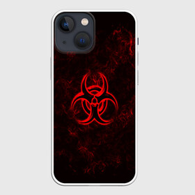 Чехол для iPhone 13 mini с принтом BIOHAZARD в Курске,  |  | biohazard | biohazard 7 | crocodile | fang | game | hand | monster | new umbrella | resident evil | resident evil 7 | umbrella | umbrella corp | umbrella corporation | zombie | обитель