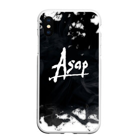 Чехол для iPhone XS Max матовый с принтом ASAP ROCKY в Курске, Силикон | Область печати: задняя сторона чехла, без боковых панелей | Тематика изображения на принте: asap | asap rocky | hip hop | rakim mayers | асап | музыка | раким майерс | хип хоп