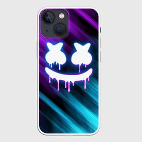 Чехол для iPhone 13 mini с принтом MARSHMELLO | МАРШМЕЛЛО (Z) в Курске,  |  | america | dj | marshmello | smile | usa | америка | маршмелло | смайл | сша