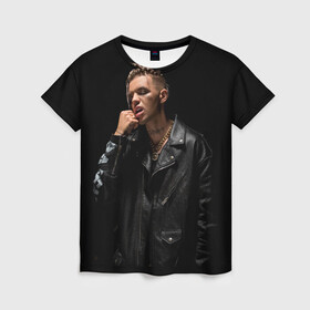 Женская футболка 3D с принтом Сайонара бой в Курске, 100% полиэфир ( синтетическое хлопкоподобное полотно) | прямой крой, круглый вырез горловины, длина до линии бедер | морген | рэп | сайонара | элджей