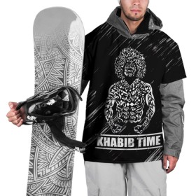 Накидка на куртку 3D с принтом KHABIB в Курске, 100% полиэстер |  | Тематика изображения на принте: khabib | боец | борец | мма | нурмагомедов | орёл | хабиб