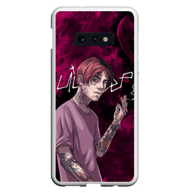 Чехол для Samsung S10E с принтом LIL PEEP в Курске, Силикон | Область печати: задняя сторона чехла, без боковых панелей | lil peep | lil prince | pink | зарубежная музыка | лил пип | маленький принц