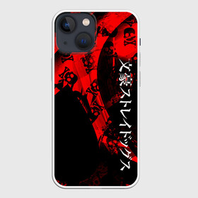 Чехол для iPhone 13 mini с принтом BSD logo red в Курске,  |  | anime | bungou | bungou stray dogs | dogs | stray | аниме | бродячий пес | великий из бродячих псов | манга