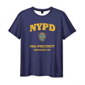 Мужская футболка 3D с принтом Бруклин 9-9 департамент NYPD в Курске, 100% полиэфир | прямой крой, круглый вырез горловины, длина до линии бедер | Тематика изображения на принте: 99 | brooklyn 99 | police | бруклин | бруклин 9 9 | девять девять | департамент | джейк | джеффордс | значок | логотип | нью йорк | перальта | сериал | терри | чарльз бойл