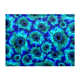Обложка для студенческого билета с принтом Голубые хризантемы в Курске, натуральная кожа | Размер: 11*8 см; Печать на всей внешней стороне | Тематика изображения на принте: 8 марта | голубые хризантемы | голубые цветы | хризантемы | цветы