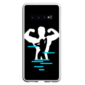 Чехол для Samsung Galaxy S10 с принтом титан в Курске, Силикон | Область печати: задняя сторона чехла, без боковых панелей | Тематика изображения на принте: crossfit | sport | бодибилдинг | зал | мужчина | мускулы | мышцы | сила | спорт | фитнес