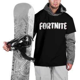 Накидка на куртку 3D с принтом FORTNITE в Курске, 100% полиэстер |  | fortnite | fortnite2 | logo | игра | логотип | призрак | тень | фортнайт
