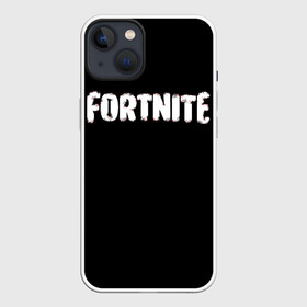 Чехол для iPhone 13 с принтом FORTNITE в Курске,  |  | fortnite | fortnite2 | logo | игра | логотип | призрак | тень | фортнайт