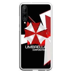 Чехол для Honor P30 с принтом UMBRELLA CORP в Курске, Силикон | Область печати: задняя сторона чехла, без боковых панелей | Тематика изображения на принте: biohazard | biohazard 7 | crocodile | fang | game | hand | monster | new umbrella | resident evil | resident evil 7 | umbrella | umbrella corp | umbrella corporation | zombie | обител