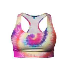 Женский спортивный топ 3D с принтом Tie Dye vortex в Курске, 82% полиэстер, 18% спандекс Ткань безопасна для здоровья, позволяет коже дышать, не мнется и не растягивается |  | Тематика изображения на принте: art | hype | maelstrom | swirl | tie dye | trend | vortex | акварель | акрил | арт | буйство | вихрь | дизайн | завихрение | краски | красок | тай дай | торнадо | тренд | трендовая | хайповая