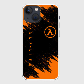 Чехол для iPhone 13 mini с принтом HALF LIFE в Курске,  |  | aperture laboratories | black mesa | gordon freeman | half life | half life 3 | valve | блэк меса | вэлв | гордон фриман | халф лайф