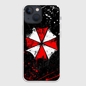 Чехол для iPhone 13 mini с принтом RESIDENT EVIL UMBRELLA в Курске,  |  | ada wong | biohazard | leon | nemesis | project resistance | raccoon city | re | re3 | resident evil | resident evil 3 | rpd | stars | umbrella | ада вонг | амбрелла | немезис | ужасы