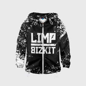 Детская ветровка 3D с принтом Limp Bizkit в Курске, 100% полиэстер | подол и капюшон оформлены резинкой с фиксаторами, по бокам два кармана без застежек, один потайной карман на груди | bizkit | limp | limp bizkit | music | rock | бизкиты | лимп бизкит | лимпы | липкие письки | музыка | рок