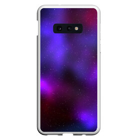 Чехол для Samsung S10E с принтом Космическое Сияние в Курске, Силикон | Область печати: задняя сторона чехла, без боковых панелей | Тематика изображения на принте: space | star | абстракция | бесконечность | вселенная | галактика | звезды | инопланетяне | космос | неон | неоновый | планеты | пришельцы | радуга | свет | синий | сиреневый | сияние | текстура