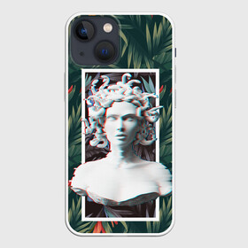Чехол для iPhone 13 mini с принтом Медуза Горгона в Курске,  |  | 8 марта | горгона | женщины | медуза | медуза горгона | растения | фем | цветы