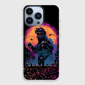 Чехол для iPhone 13 Pro с принтом GODZILLA | ГОДЗИЛЛА (Z) в Курске,  |  | comic con | godzilla | gojira | logo | годзилла | знаки | иероглифы | лого | монстр | фильм | чудовище