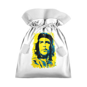 Подарочный 3D мешок с принтом Че Гевара в Курске, 100% полиэстер | Размер: 29*39 см | Тематика изображения на принте: ernesto guevara | голова | известный | куба | личность | популярный | революционер | революция | че | че гевара | человек | эрнесто