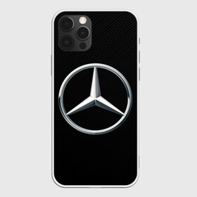 Чехол для iPhone 12 Pro Max с принтом MERCEDES-BENZ CARBON | МЕРСЕДЕС в Курске, Силикон |  | Тематика изображения на принте: amg | auto | carbon | mercedes | sport | авто | автомобиль | автомобильные | амг | бренд | карбон | марка | машины | мерседес | спорт