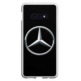 Чехол для Samsung S10E с принтом MERCEDES-BENZ CARBON в Курске, Силикон | Область печати: задняя сторона чехла, без боковых панелей | amg | auto | carbon | mercedes | sport | авто | автомобиль | автомобильные | амг | бренд | карбон | марка | машины | мерседес | спорт