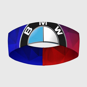 Повязка на голову 3D с принтом BMW NEON в Курске,  |  | bmw | bmw motorsport | bmw performance | carbon | m | motorsport | performance | sport | бмв | карбон | моторспорт | спорт