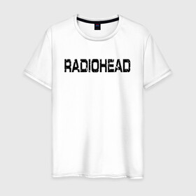 Мужская футболка хлопок с принтом Radiohead в Курске, 100% хлопок | прямой крой, круглый вырез горловины, длина до линии бедер, слегка спущенное плечо. | Тематика изображения на принте: radiohead | thomas edward yorke | альтернативный рок | арт рок | джонни гринвуд | инди рок | колин гринвуд | том йорк | фил селуэй | эд о’брайен | экспериментальный рок | электронная музыка