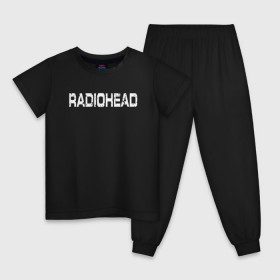 Детская пижама хлопок с принтом Radiohead в Курске, 100% хлопок |  брюки и футболка прямого кроя, без карманов, на брюках мягкая резинка на поясе и по низу штанин
 | radiohead | thomas edward yorke | альтернативный рок | арт рок | джонни гринвуд | инди рок | колин гринвуд | том йорк | фил селуэй | эд о’брайен | экспериментальный рок | электронная музыка