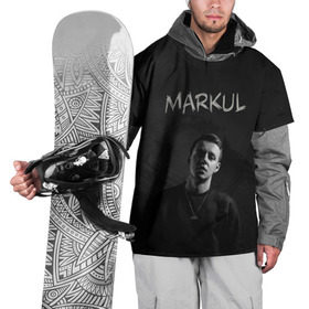 Накидка на куртку 3D с принтом MARKUL в Курске, 100% полиэстер |  | depression | gang | great | green | markul | park | маркул