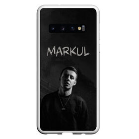 Чехол для Samsung Galaxy S10 с принтом MARKUL в Курске, Силикон | Область печати: задняя сторона чехла, без боковых панелей | depression | gang | great | green | markul | park | маркул