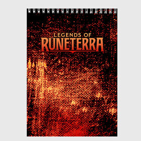 Скетчбук с принтом Legends of Runeterra в Курске, 100% бумага
 | 48 листов, плотность листов — 100 г/м2, плотность картонной обложки — 250 г/м2. Листы скреплены сверху удобной пружинной спиралью | league | lor | lor best decks | pentakill | riot new gameplay | runeterra guide | арена | боевая | карты | колоды | легенды рунтерры | раритеты