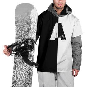 Накидка на куртку 3D с принтом Armin van buuren balance в Курске, 100% полиэстер |  | balance armada a state of trance | надпись | символы | сообщение | текст | фраза