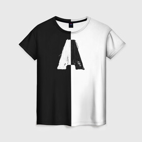Женская футболка 3D с принтом Armin van buuren balance в Курске, 100% полиэфир ( синтетическое хлопкоподобное полотно) | прямой крой, круглый вырез горловины, длина до линии бедер | balance armada a state of trance | надпись | символы | сообщение | текст | фраза