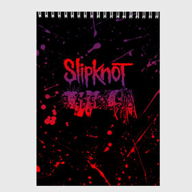 Скетчбук с принтом SLIPKNOT в Курске, 100% бумага
 | 48 листов, плотность листов — 100 г/м2, плотность картонной обложки — 250 г/м2. Листы скреплены сверху удобной пружинной спиралью | slipknot | алессандро вентурелла | джей вайнберг | джеймс рут | кори тейлор | крэйг джонс | мик томсон | петля | сид уилсон | скользящий узел | слипкнот | удавка | шон крэхан