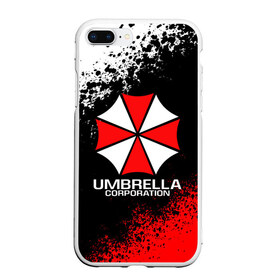 Чехол для iPhone 7Plus/8 Plus матовый с принтом RESIDENT EVIL UMBRELLA в Курске, Силикон | Область печати: задняя сторона чехла, без боковых панелей | ada wong | biohazard | leon | nemesis | project resistance | raccoon city | re | re3 | resident evil | resident evil 3 | rpd | stars | umbrella | ада вонг | амбрелла | немезис | ужасы