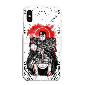 Чехол для iPhone XS Max матовый с принтом BERSERK в Курске, Силикон | Область печати: задняя сторона чехла, без боковых панелей | Тематика изображения на принте: anime | anime berserk | berserk | knight | manga | аниме | аниме берсерк | берсерк | манга | рыцарь