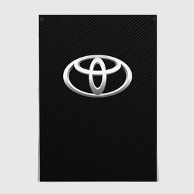 Постер с принтом Toyota carbon в Курске, 100% бумага
 | бумага, плотность 150 мг. Матовая, но за счет высокого коэффициента гладкости имеет небольшой блеск и дает на свету блики, но в отличии от глянцевой бумаги не покрыта лаком | 2020 | alphard | auto | camry | corolla | highlander | hilux | land cruiser 200 | prado | rav4 | sport | supra | toyota | tundra | авто | автомобиль | автомобильные | альфард | бренд | камри | марка | машины | спорт | тойота