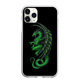 Чехол для iPhone 11 Pro Max матовый с принтом Green Dragon в Курске, Силикон |  | beast | dinosaur | dragon | fire | hunter | ice | monster | predator | reptile | динозавр | дракон | зверь | лед | ледяной | монстр | огненный | огонь | охотник | хищник