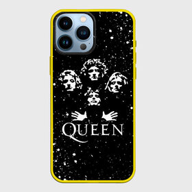 Чехол для iPhone 13 Pro Max с принтом QUEEN | КВИН (Z) в Курске,  |  | Тематика изображения на принте: queen | rock | we will rock you | брайан мэи | группа queen | группа квин | джон дикон | квин | королева | король | роджер тейлор | рок | фредди меркьюри