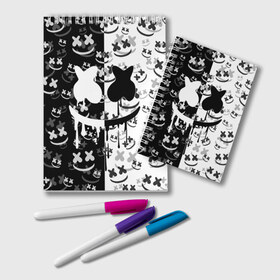 Блокнот Fortnite & Marshmello: в Курске, 100% бумага | 48 листов, плотность листов — 60 г/м2, плотность картонной обложки — 250 г/м2. Листы скреплены удобной пружинной спиралью. Цвет линий — светло-серый
 | fortnite | marshmello | диджей | игра | клуб | клубная музыка | компьютерная игра | маршмеллоу | маршмэлло | маршмэллоу | музыка | симулятор | фортнайт | электронная