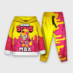Детский костюм 3D (с толстовкой) с принтом BRAWL STARS MAX в Курске,  |  | brawl stars | brawl stars max | brawler | max | бравл старз | бравлер | макс