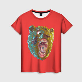 Женская футболка 3D с принтом Little Big в Курске, 100% полиэфир ( синтетическое хлопкоподобное полотно) | прямой крой, круглый вырез горловины, длина до линии бедер | 20 | 2020 | bear | big | eurovision | little | music | rus | russia | биг | бузова | евровидение | ильич | крыса | литл | медведь | музыка | россия